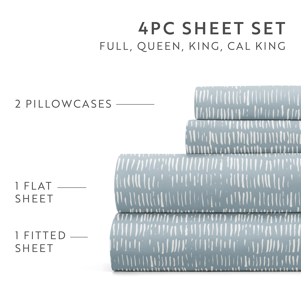 Dashed Lines 4-Piece Pattern Sheet Set