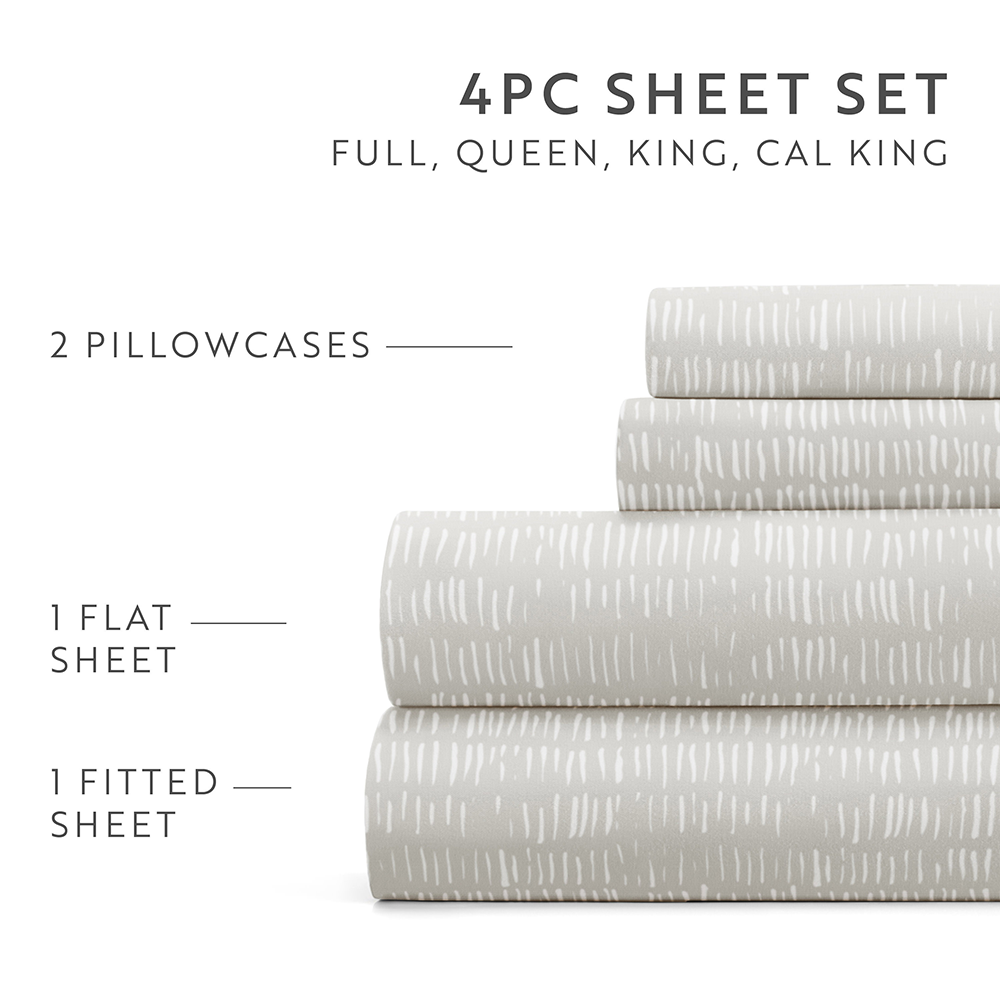 Dashed Lines 4-Piece Pattern Sheet Set