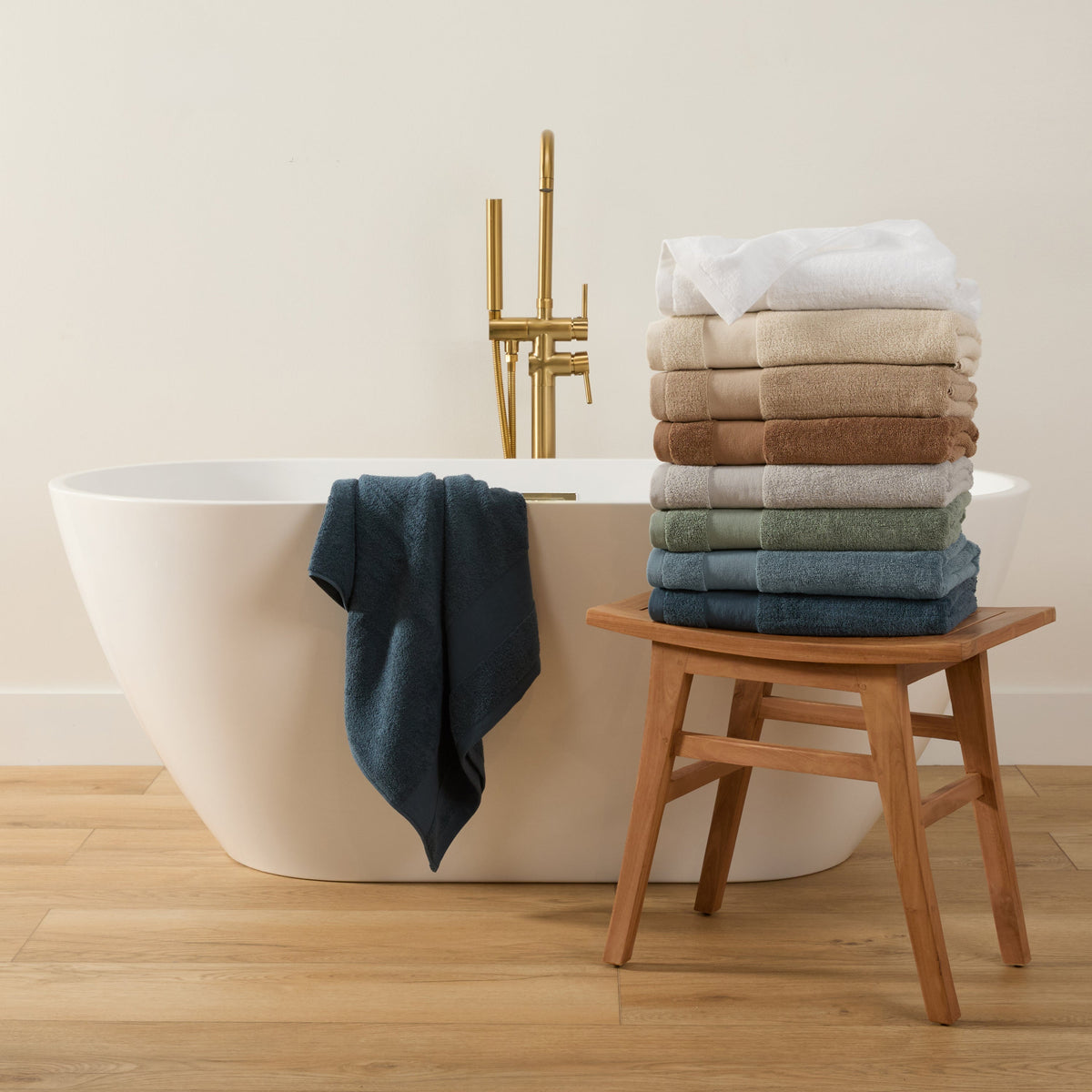 Ultra Soft 100% Cotton 6-Piece Washcloth Set